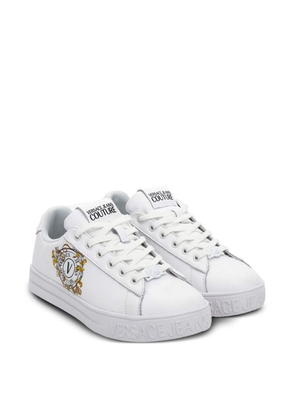 logo-print sneakers - 2