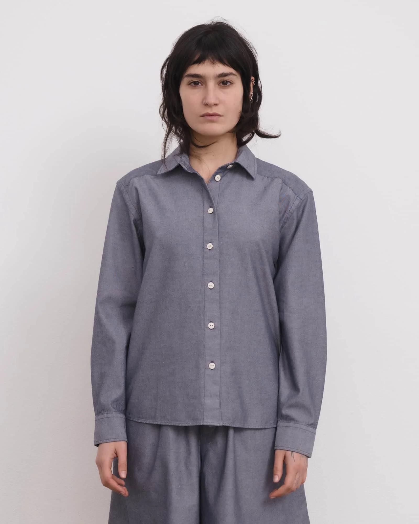 Bent Shirt - Recycled Denim - 1