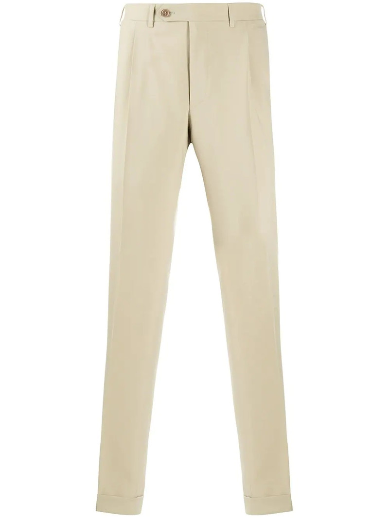 straight-fit tailored trousers 1