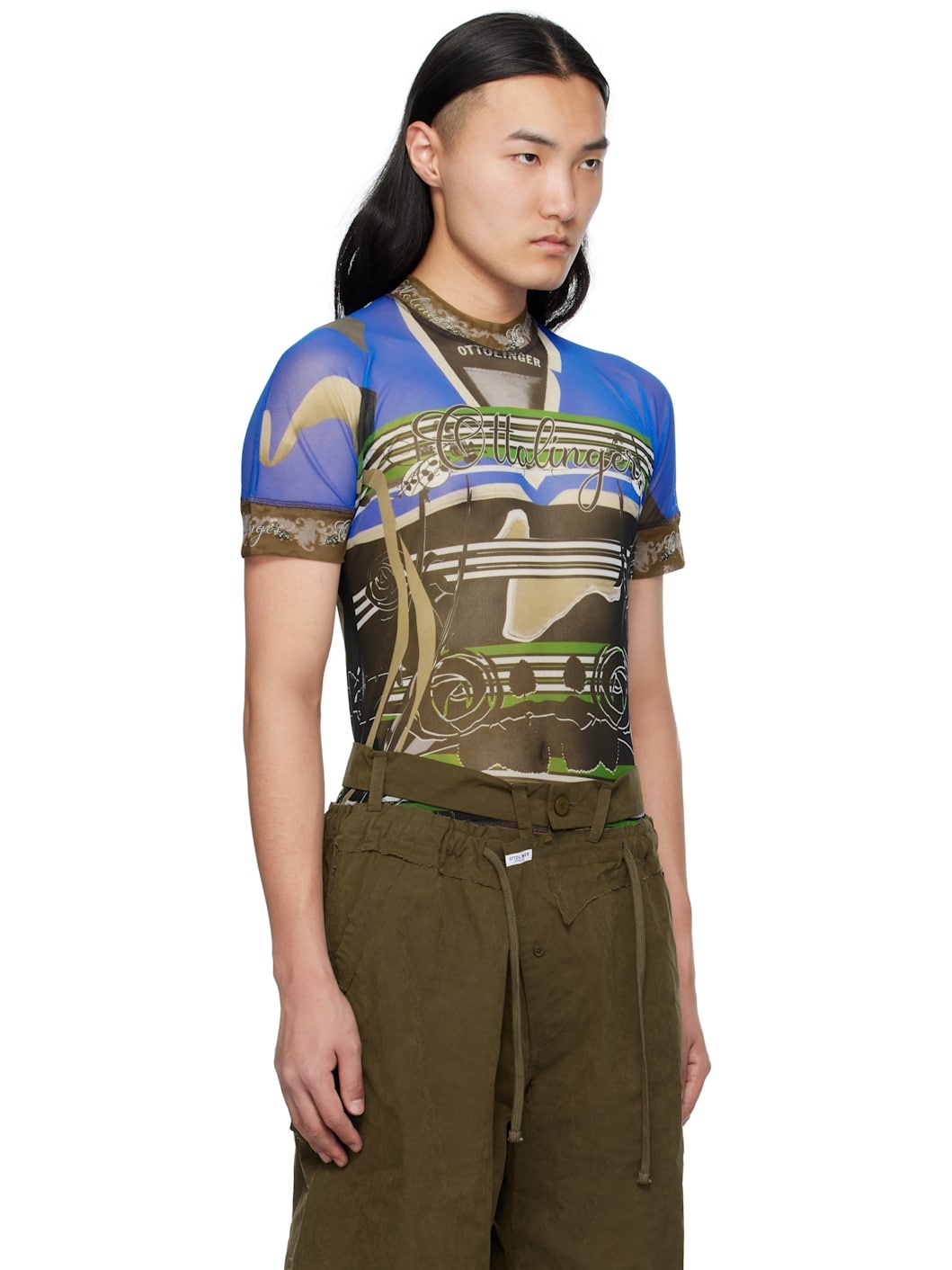 Multicolor Mesh T-shirt - 2