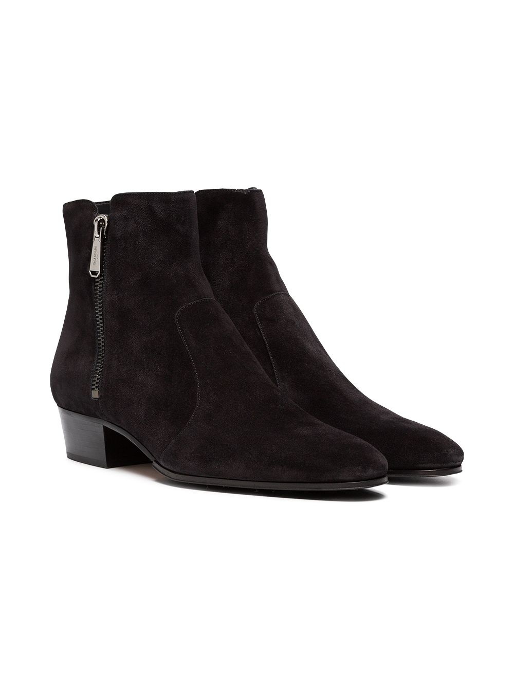 black 40 suede ankle boots  - 3