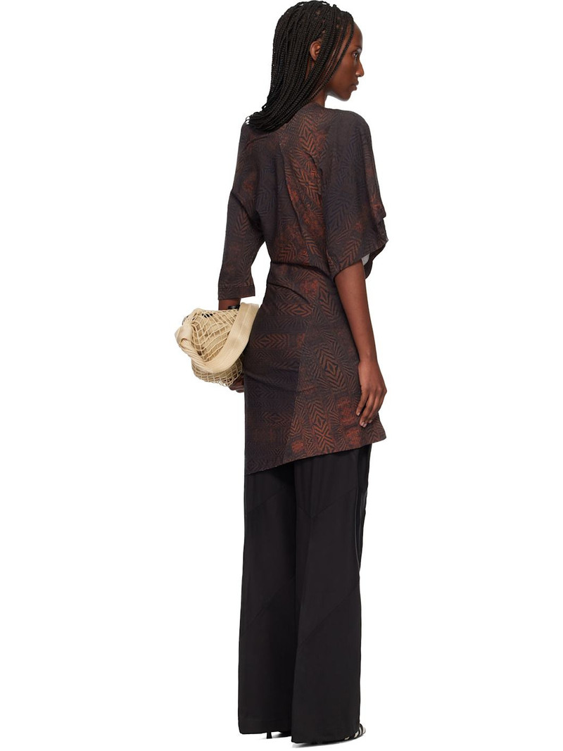 Brown Florella Midi Dress 3