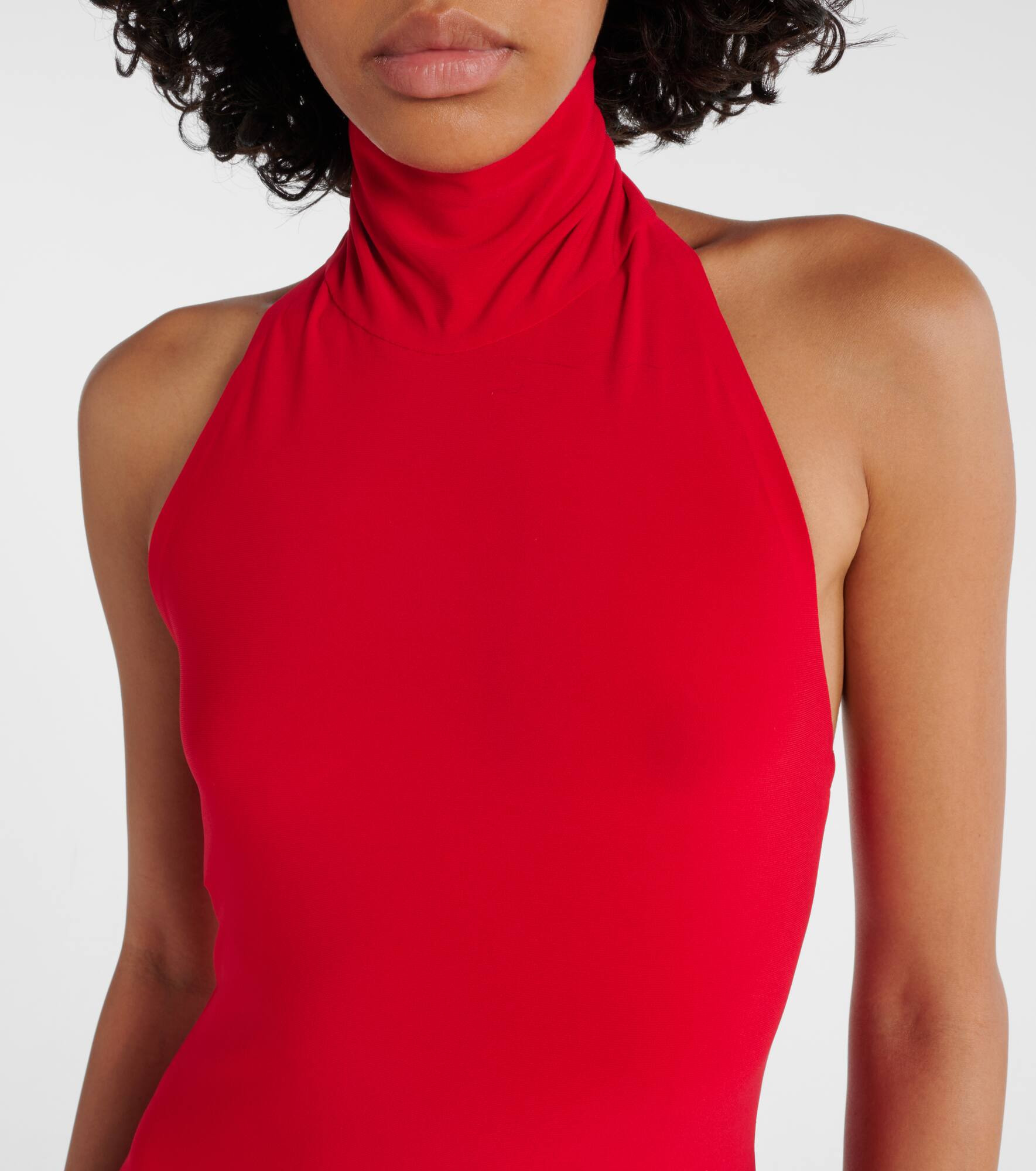 Halterneck gown - 4