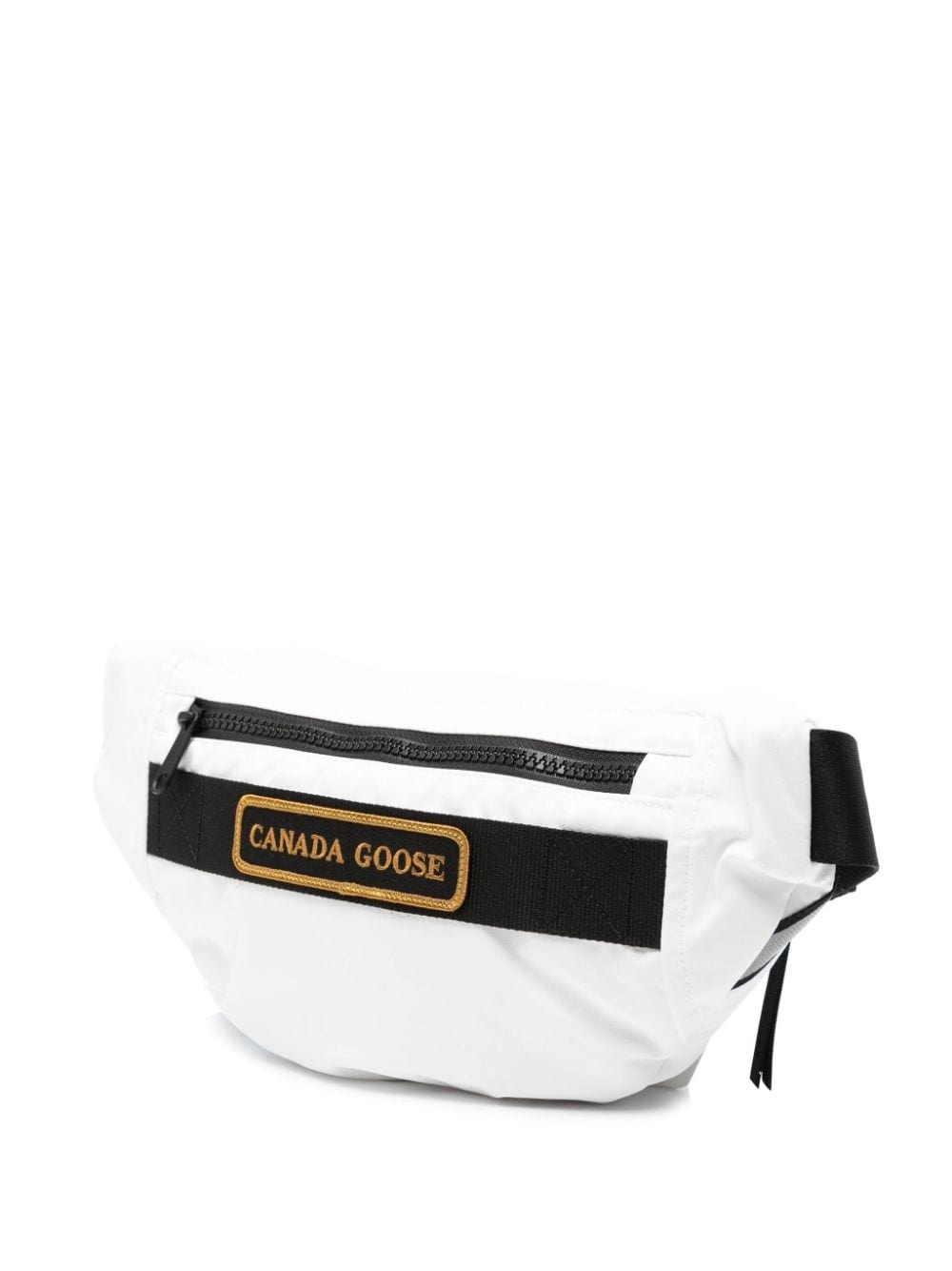 logo-patch padded belt bag - 3
