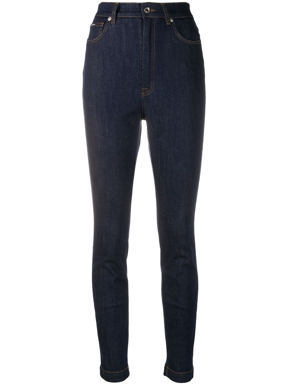 slim-fit denim jeans - 1