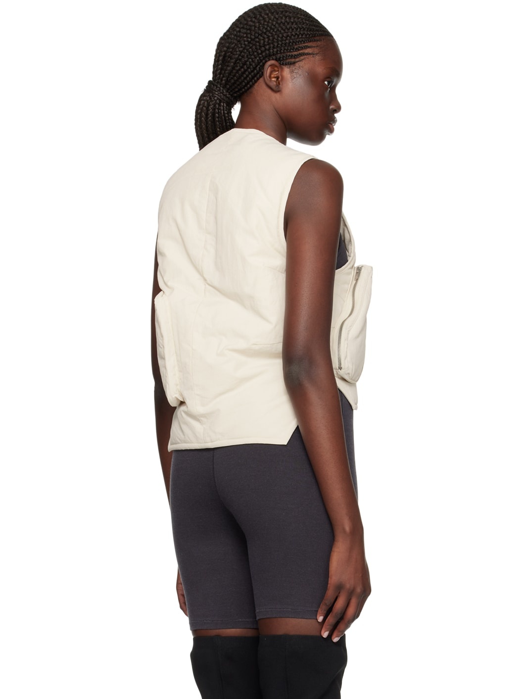 Off-White Pooled Vest - 3