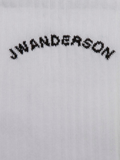 JW Anderson SHORT SOCKS WITH JWA ARCH LOGO outlook