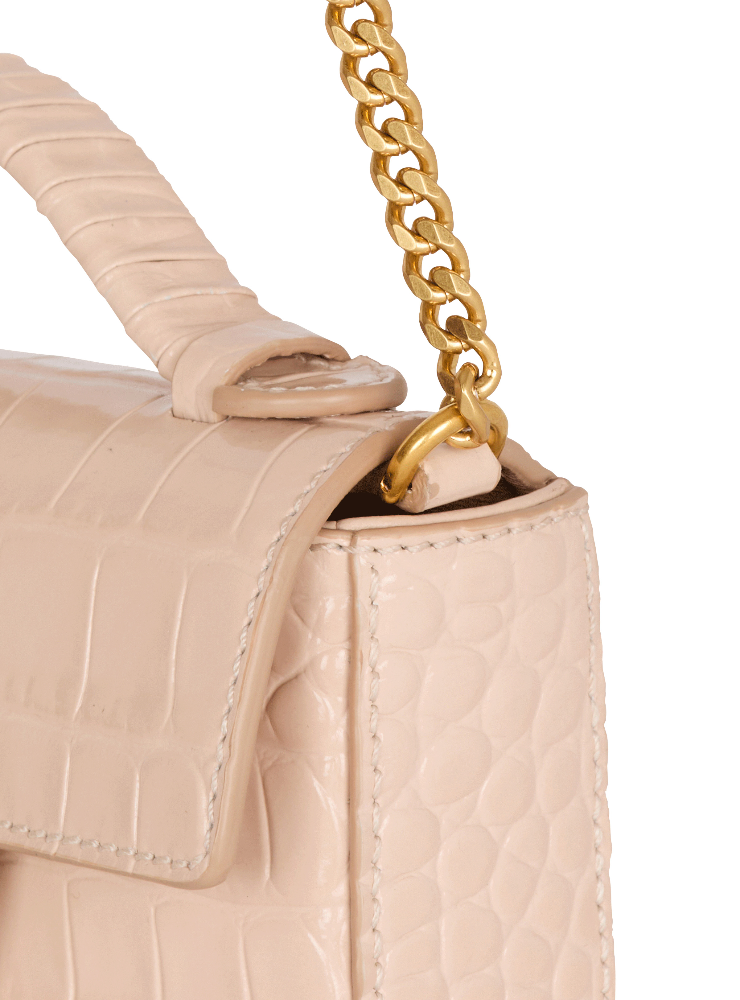 B-Buzz 17 Mini bag in crocodile-embossed calfskin - 5