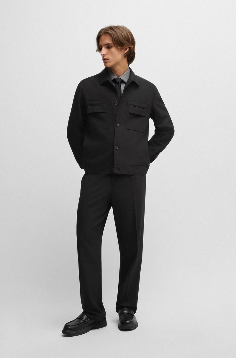HUGO MODERN-FIT JACKET IN STRETCH TWILL outlook