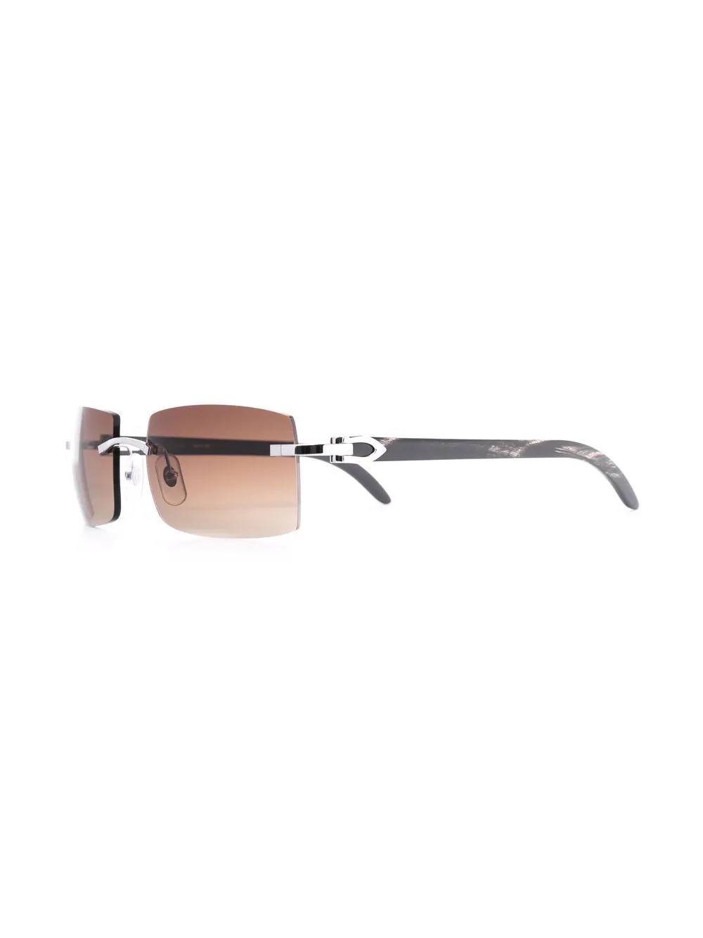 C Décor square-frame sunglasses - 2