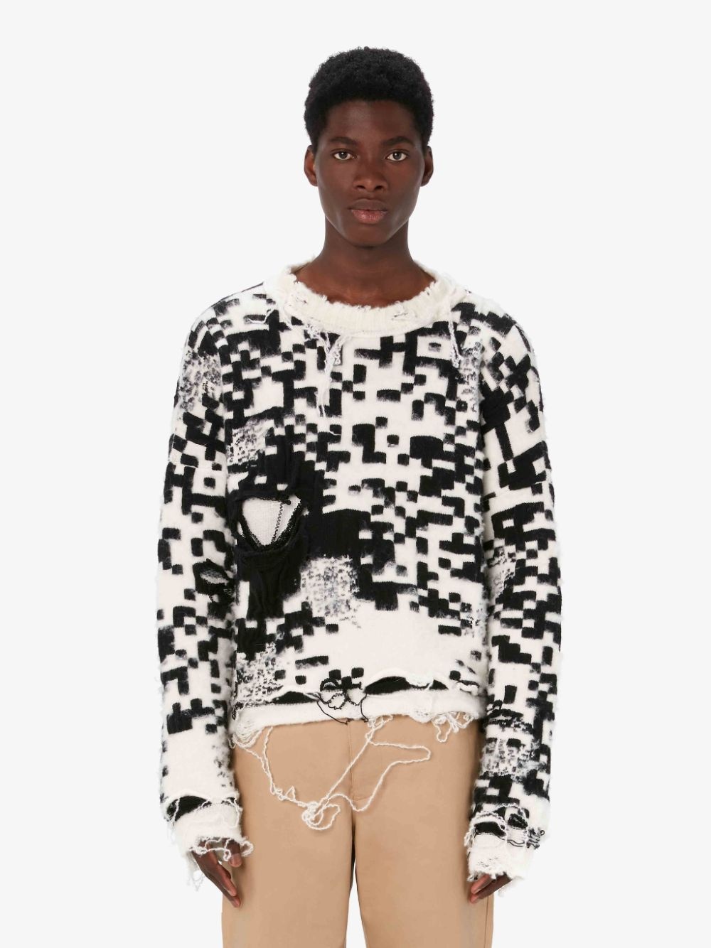 QR CODE CREWNECK JUMPER - 2