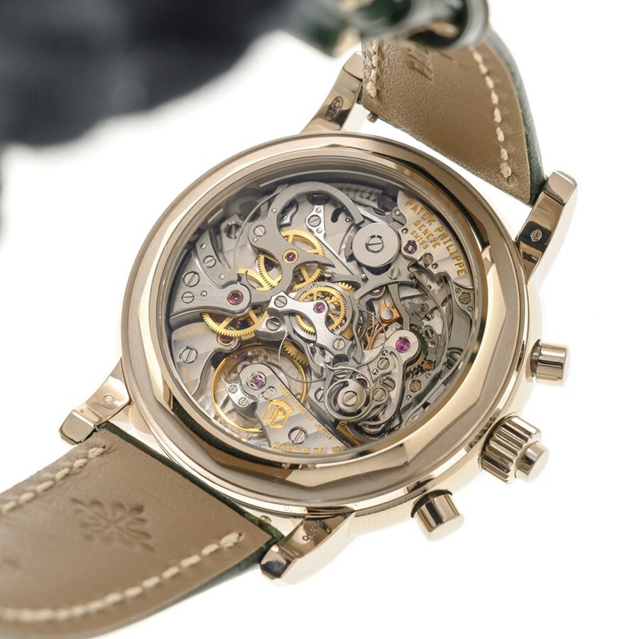 Patek Philippe Grand Complications Perpetual Chronograph Hand Wind Green Dial Men's Watch 5204G-001 - 2