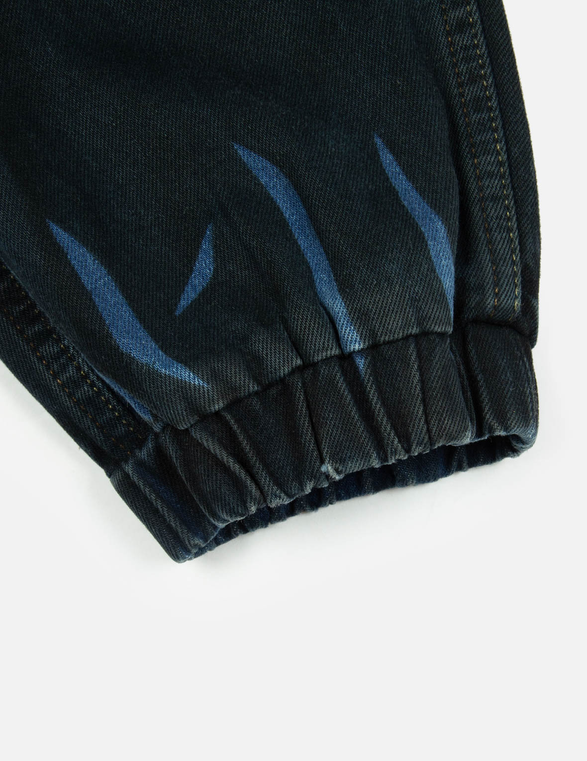 OVERDYE DAICOCK WIDE-LEG DENIM JOGGERS - 11