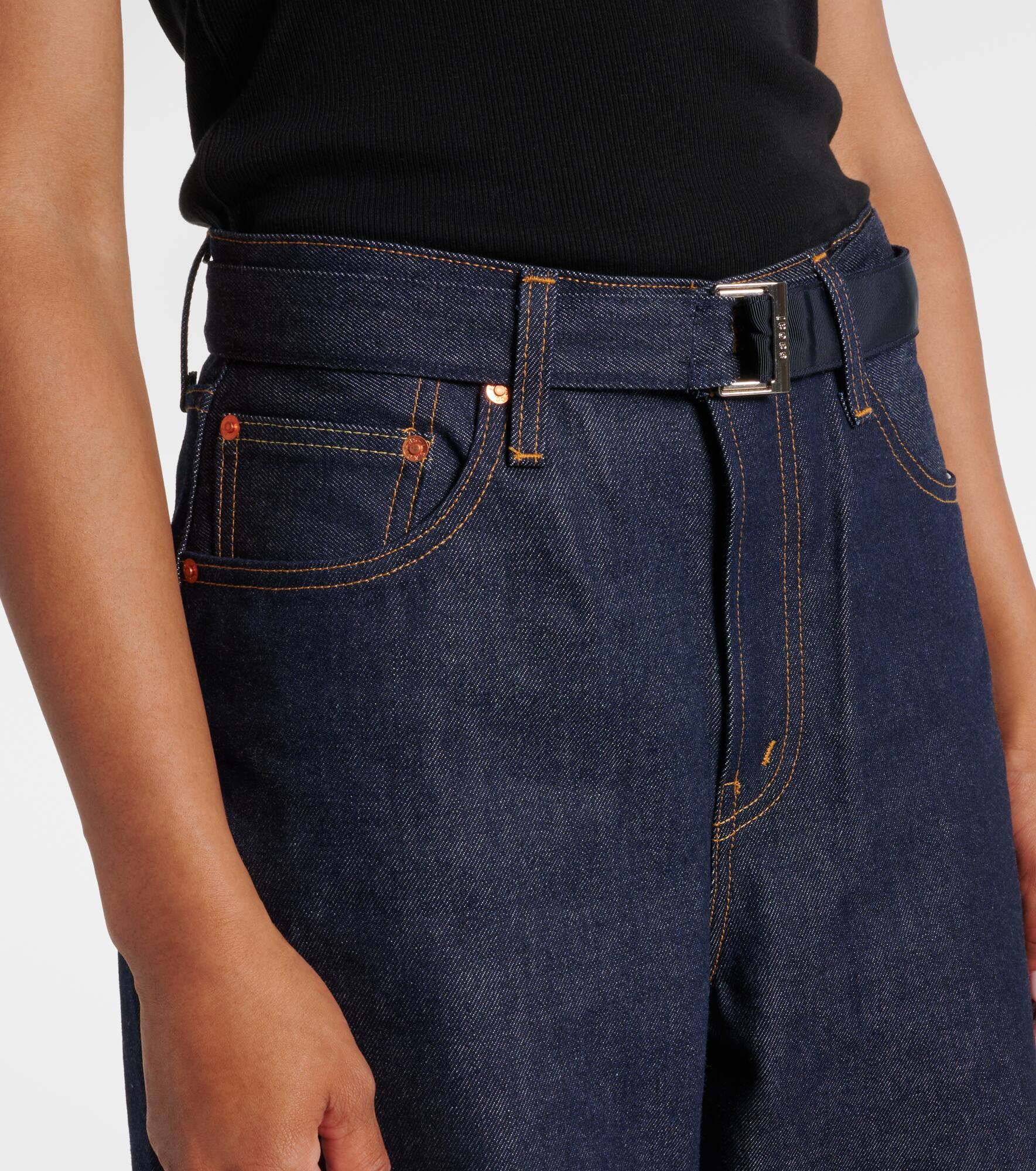 x Levi's® high-rise wide-leg jeans - 4