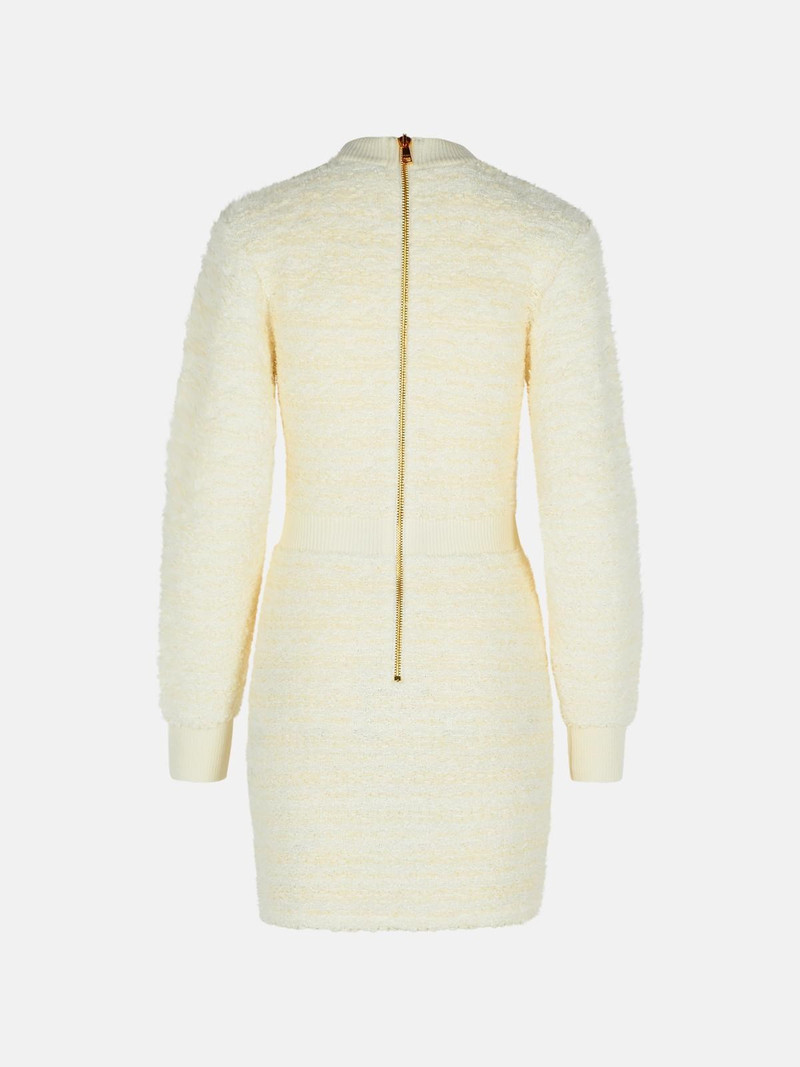 Balmain WHITE WOOL BLEND DRESS outlook
