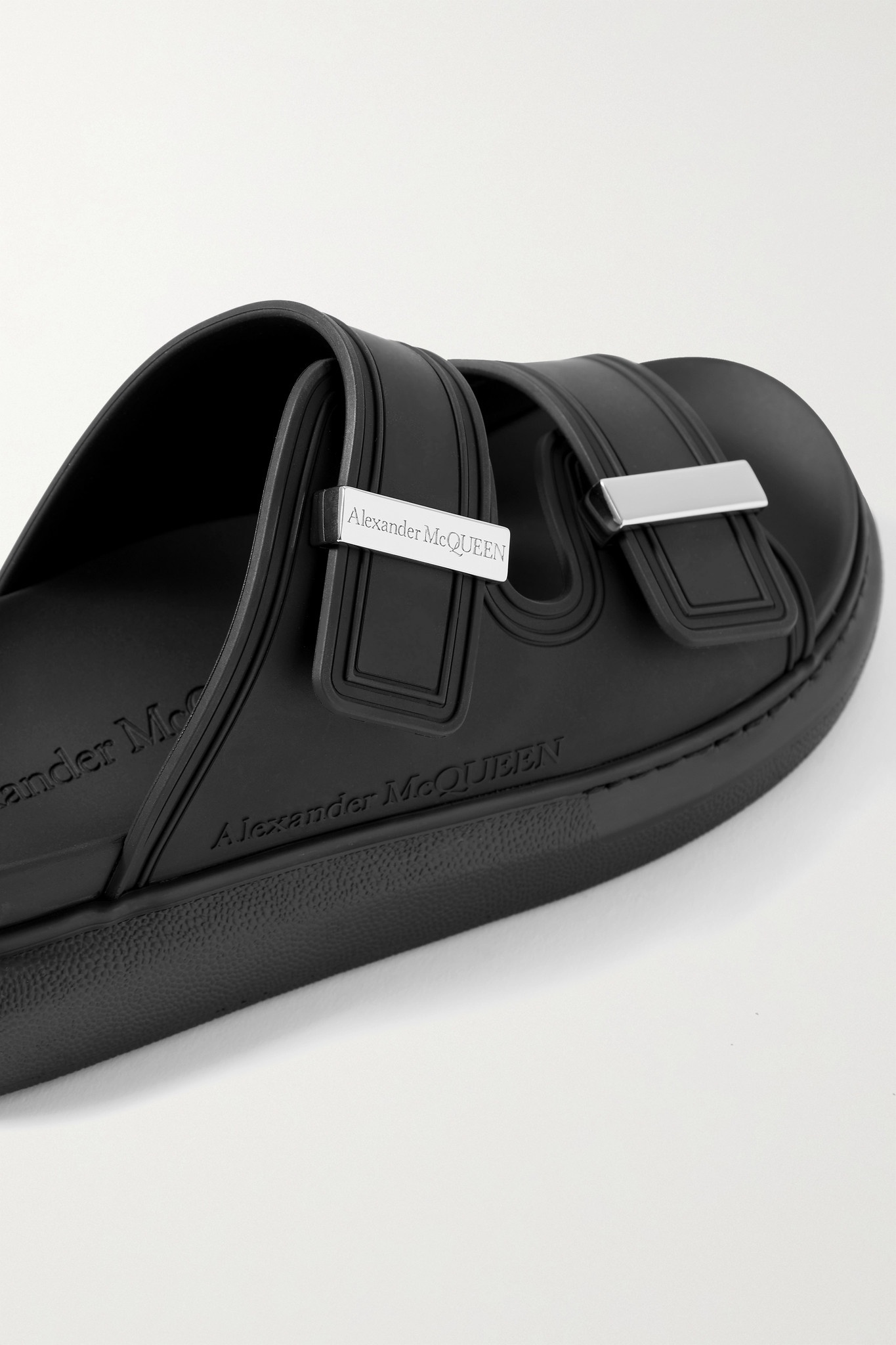 Alexander McQueen Rubber exaggerated-sole sandals