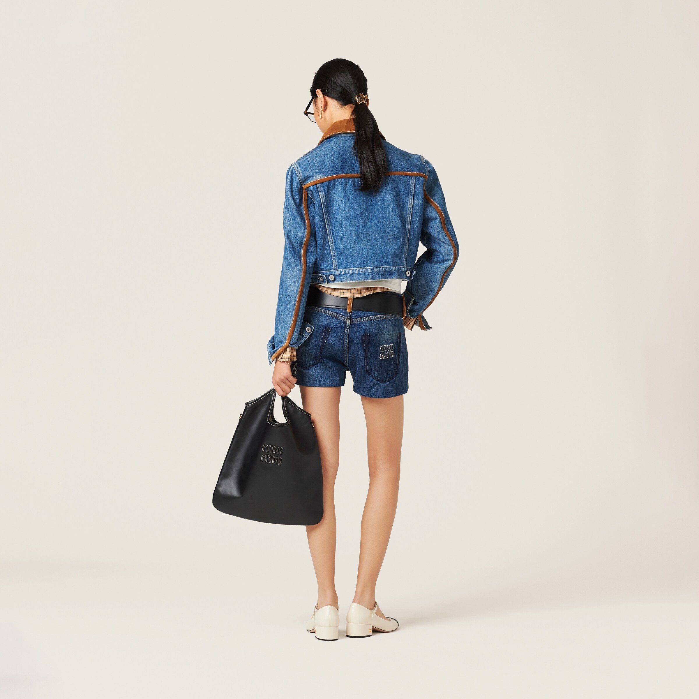 Denim shorts - 3