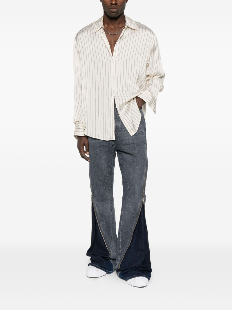 Rick Owens DRKSHDW Bolan Banana zip-detail jeans outlook