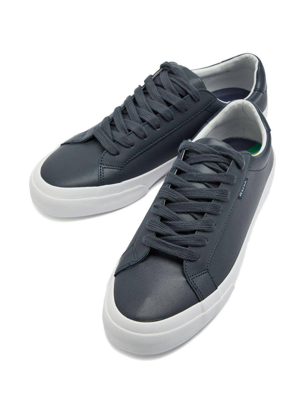 Amos lace-up leather sneakers - 2