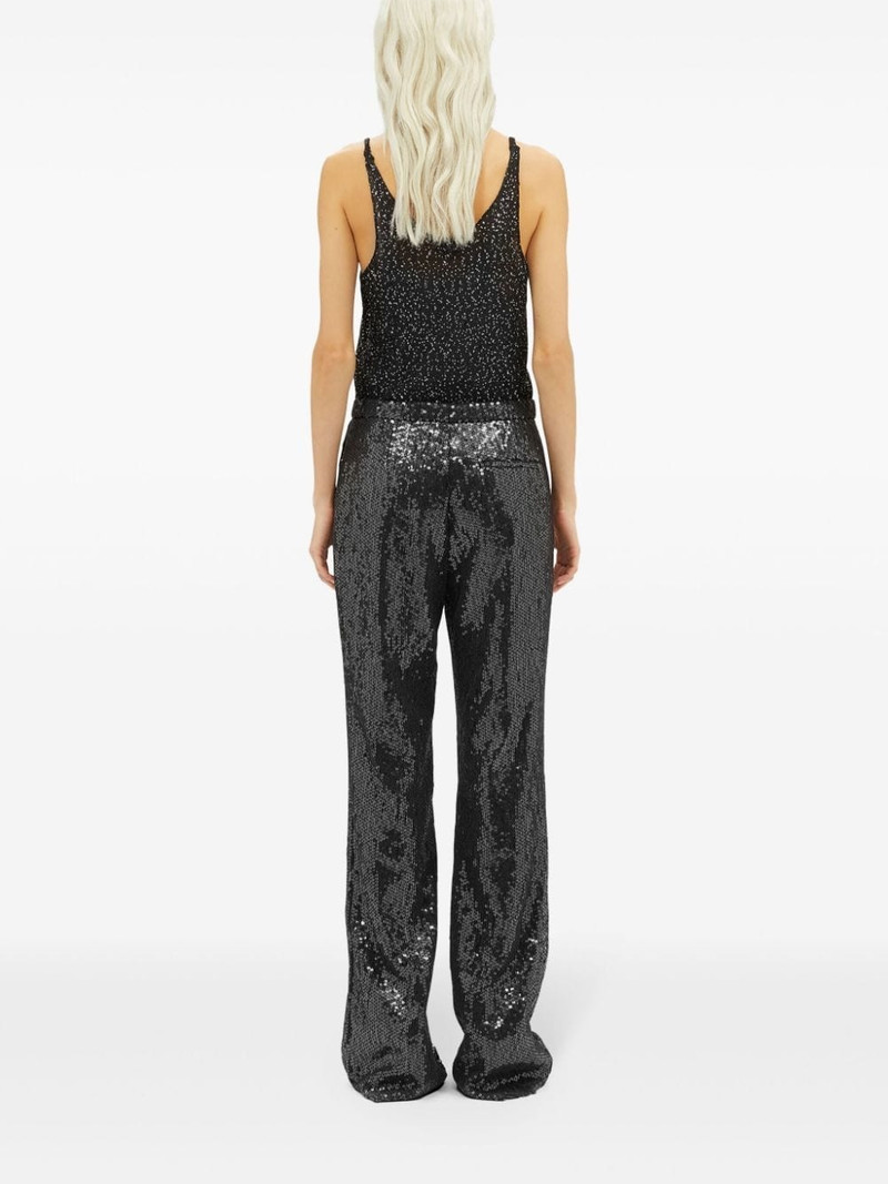 sequin-embellished trousers 4