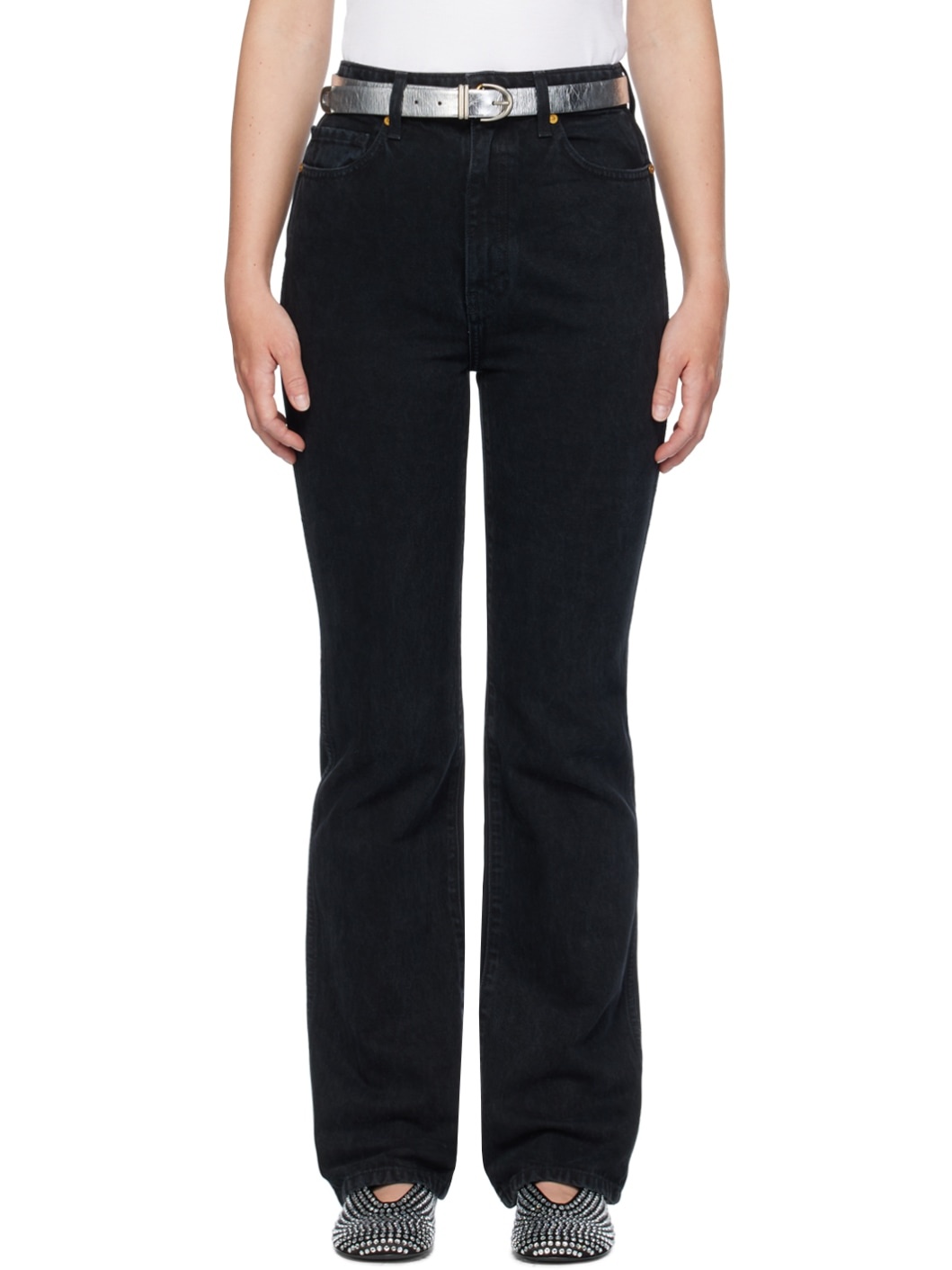 Black 'The Danielle' Jeans - 1