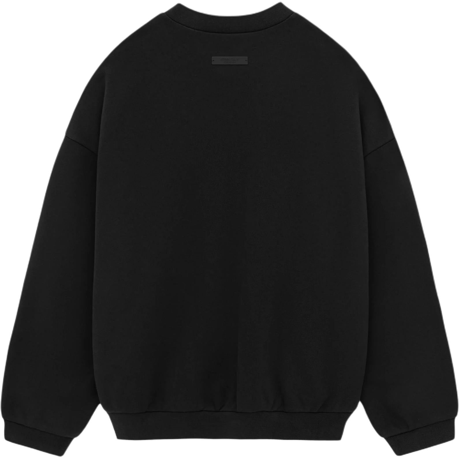 Fear of God Essentials Fleece Crewneck 'Black' 192BT246260F - 2