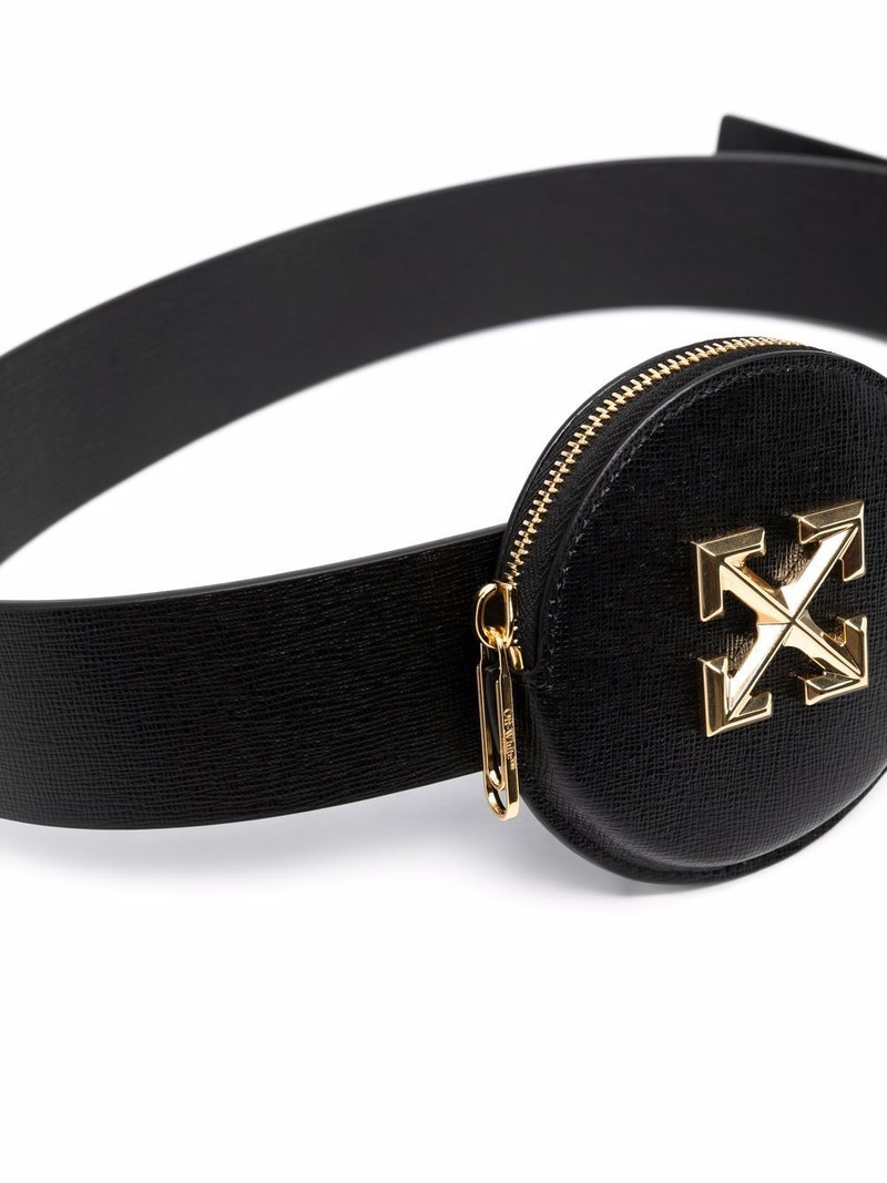 Off-White Arrows-motif purse belt outlook