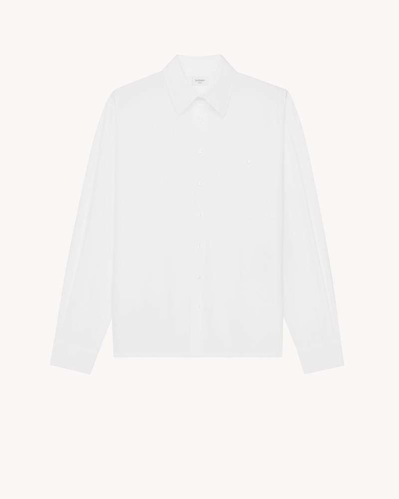 SHIRT IN SILK POPLIN 1