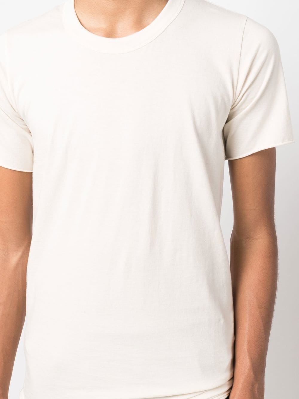 longline cotton T-shirt - 5