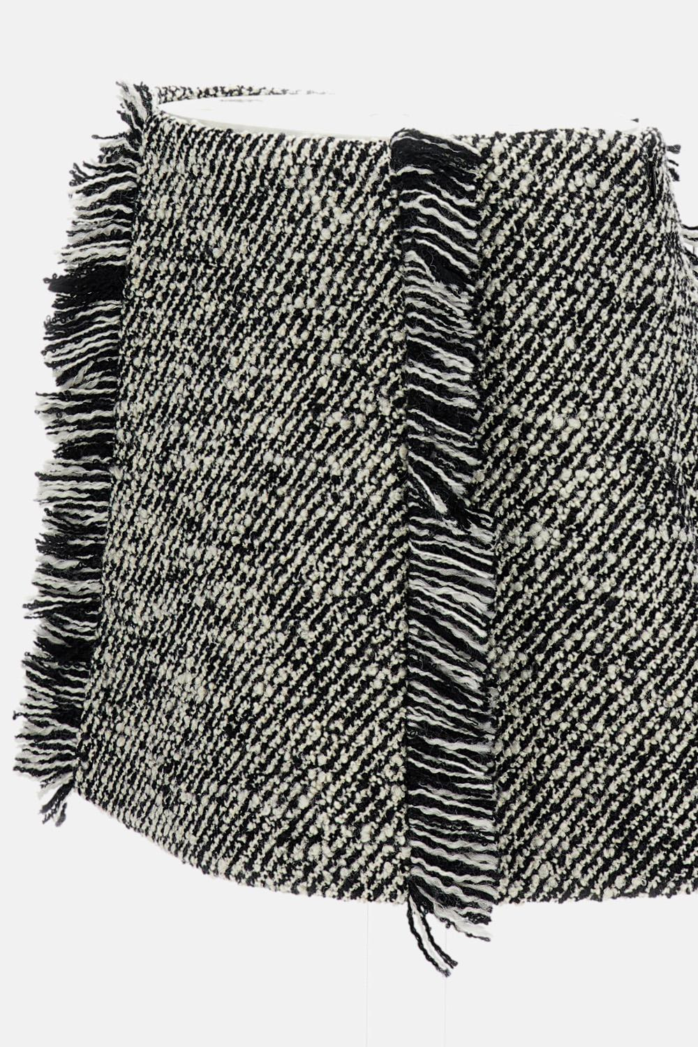 Wool miniskirt - 4