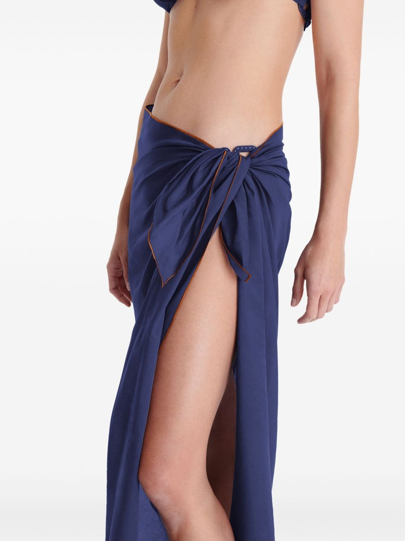 Cabine 로고 자수 sarong 5