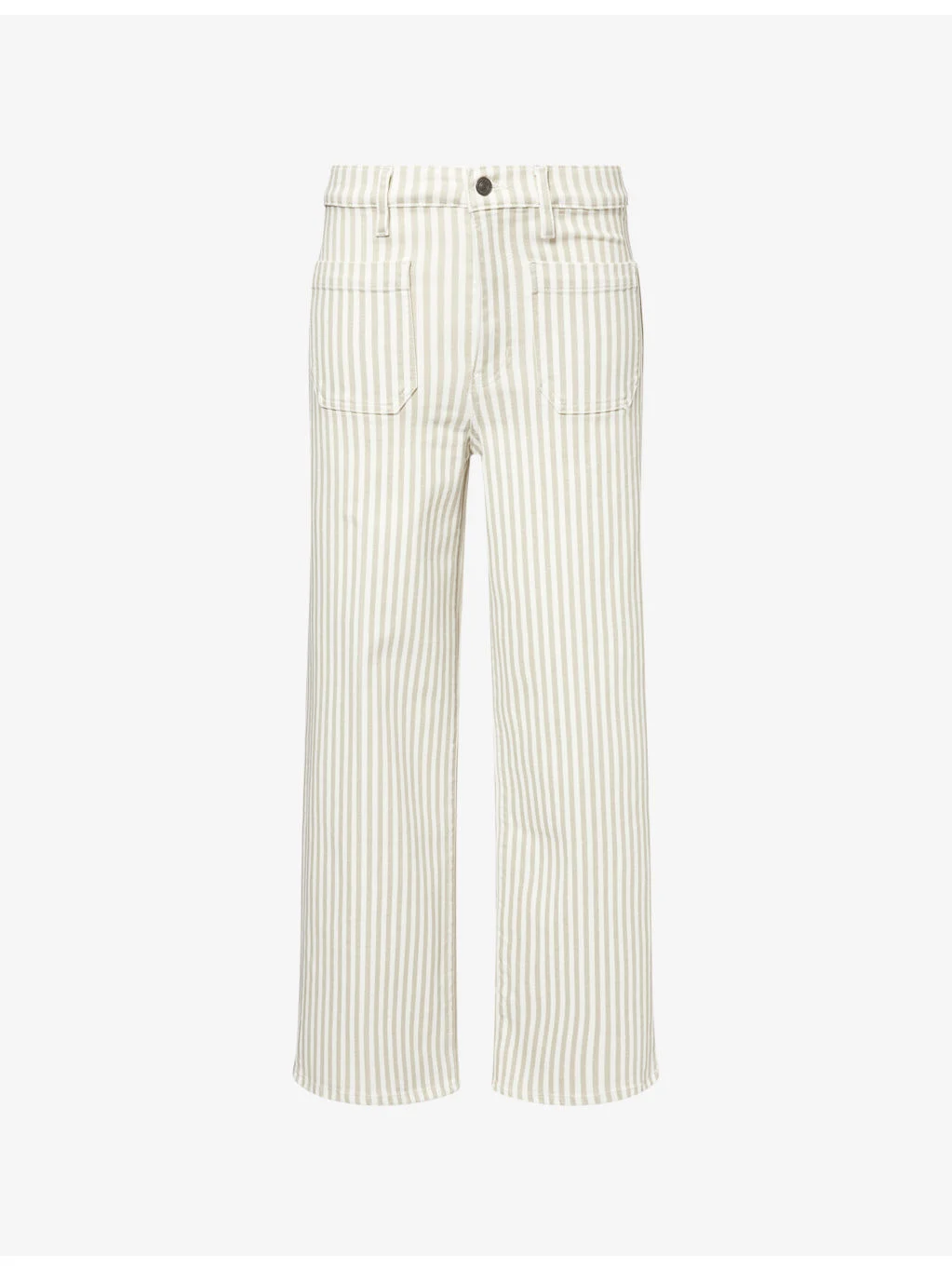 The Anchor Grazer Stripe Denim Trousers - 1