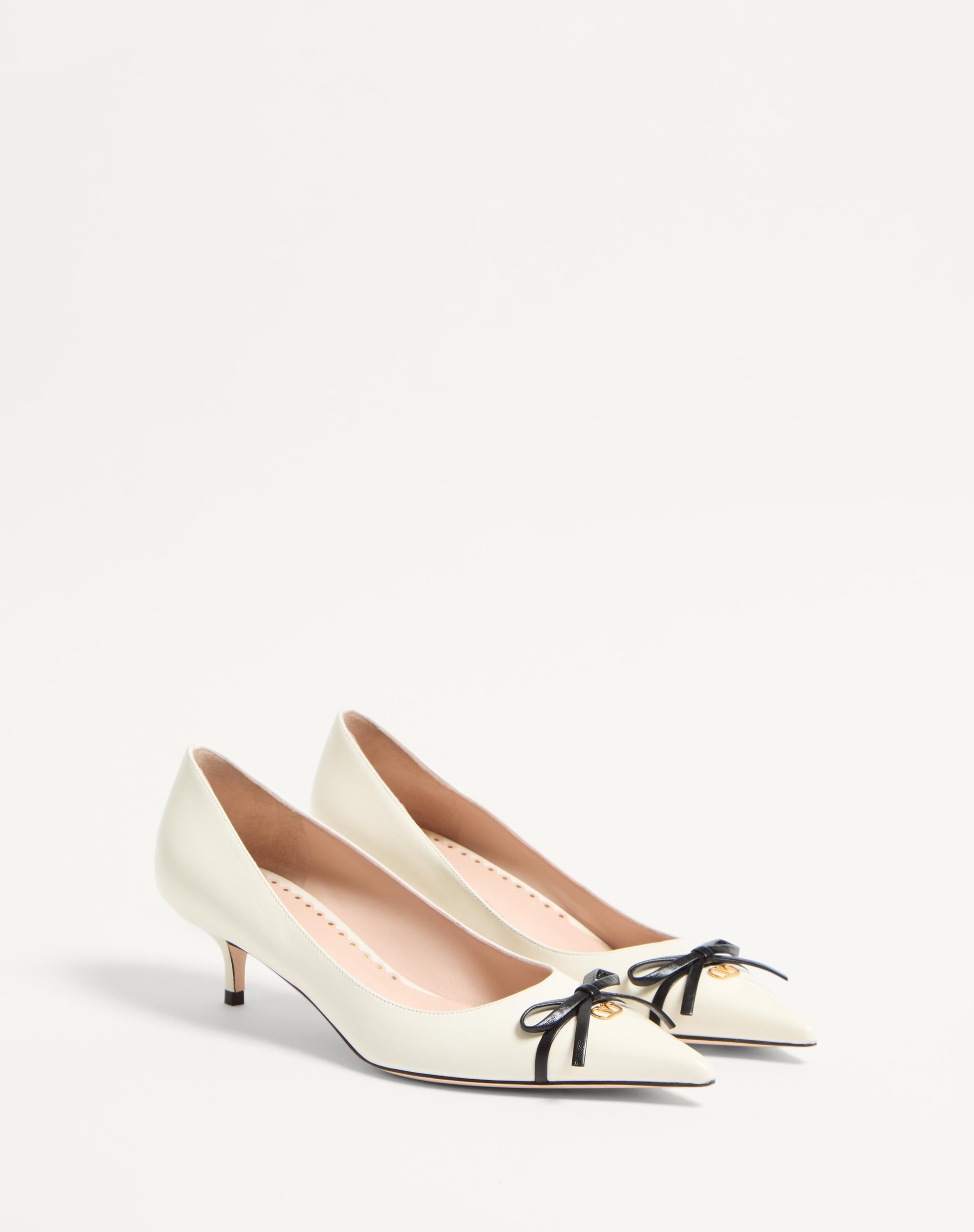 BEPOINTY PUMP IN PATENT LEATHER AND KIDSKIN 45MM - 2