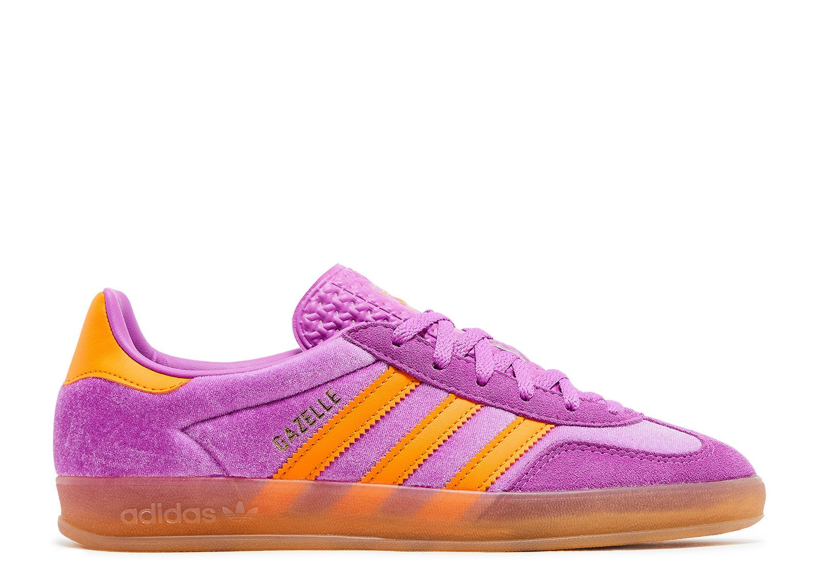 WMNS GAZELLE INDOOR 'PURPLE BURST EQUIPMENT ORANGE' - 1