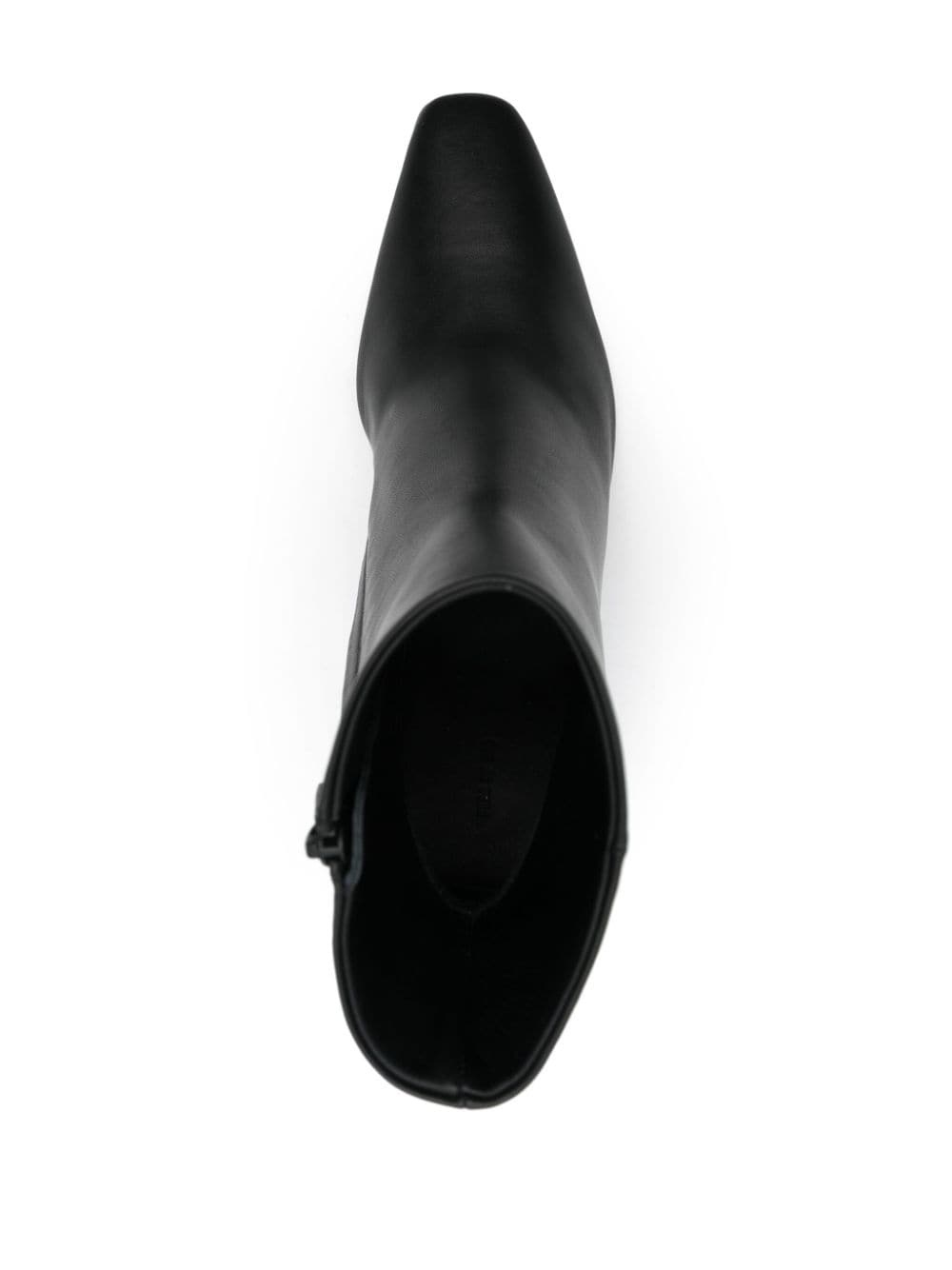 100mm leather boots - 4