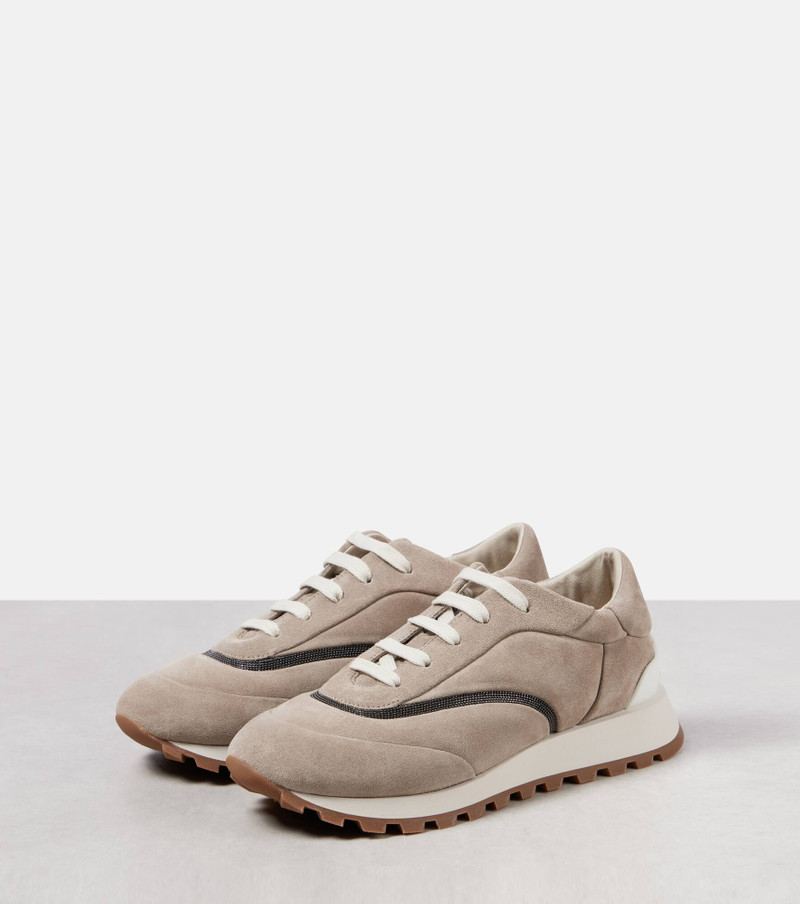 Suede sneakers 5