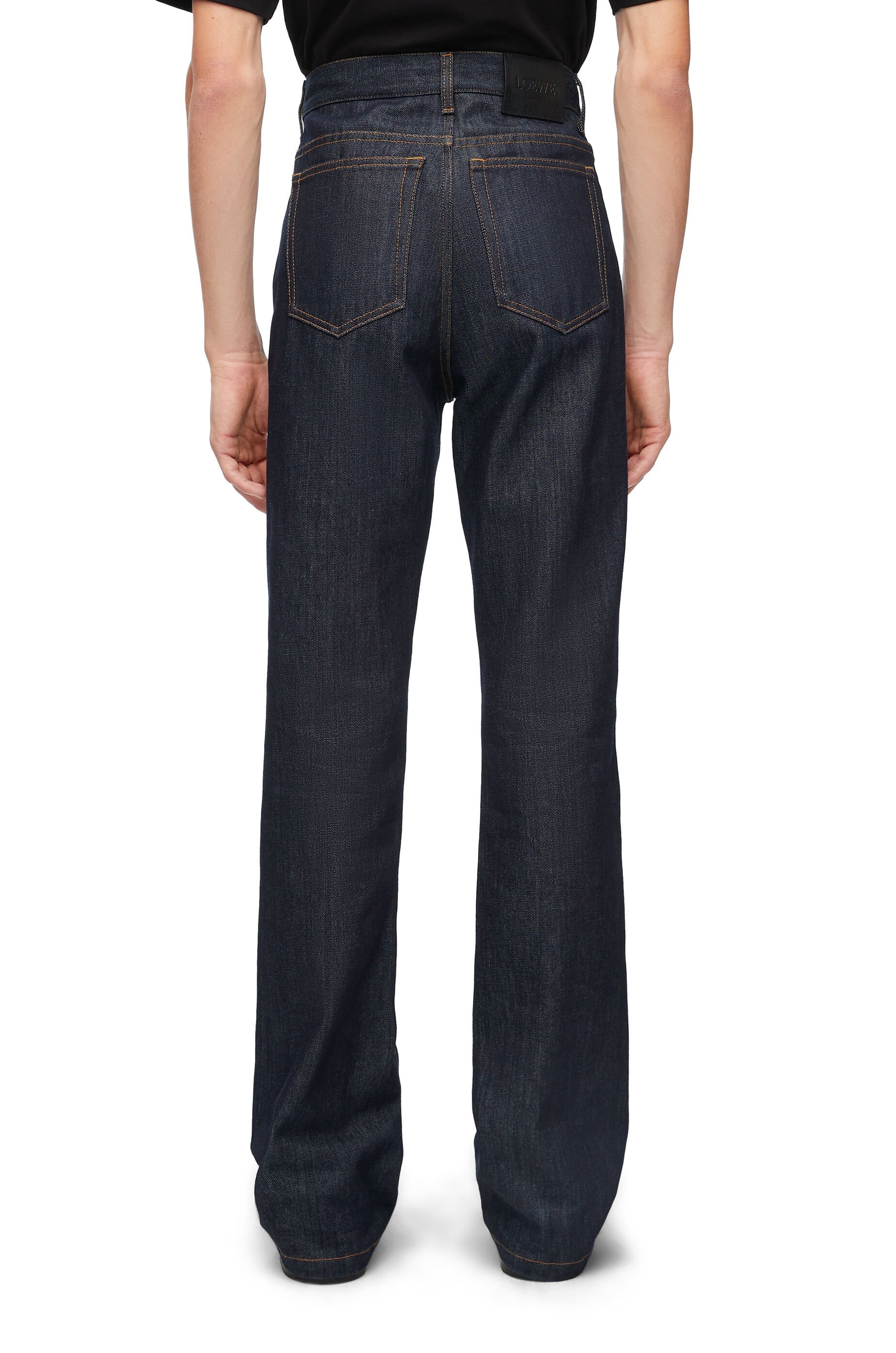 Bootleg jeans in denim - 4