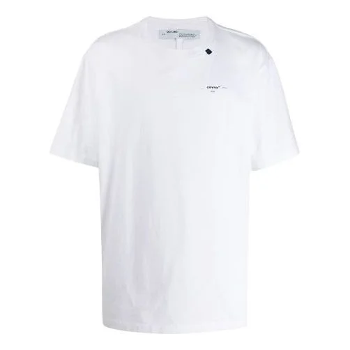 Off-White Arrow Short Sleeve Ordinary Version White OMAA038F191850110110 - 1