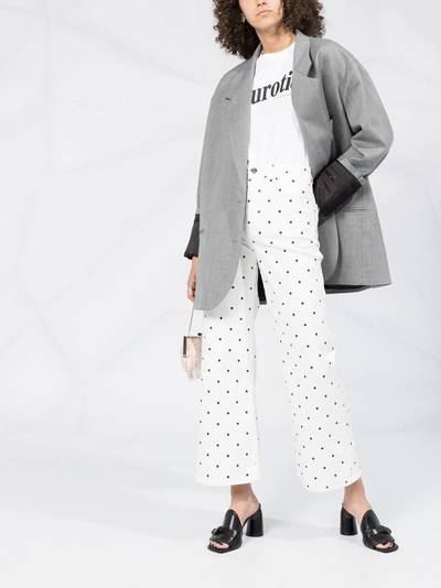 Moschino oversized single-breasted blazer outlook