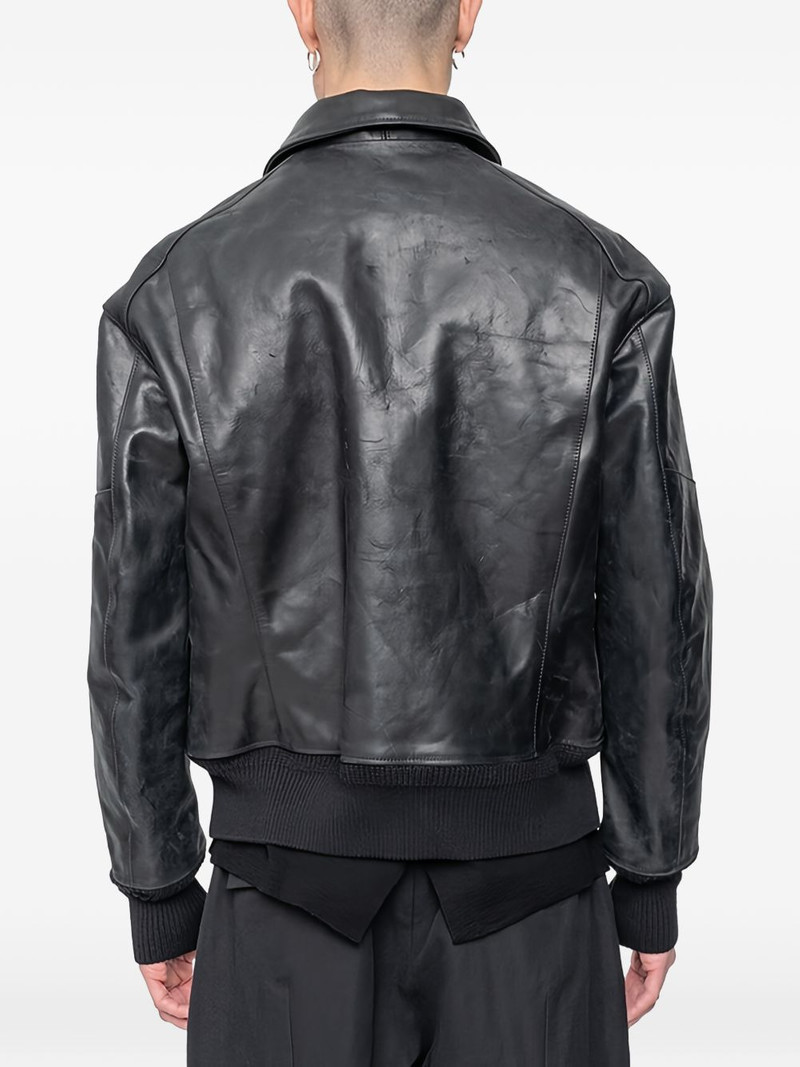 zip-up leather jacket 4