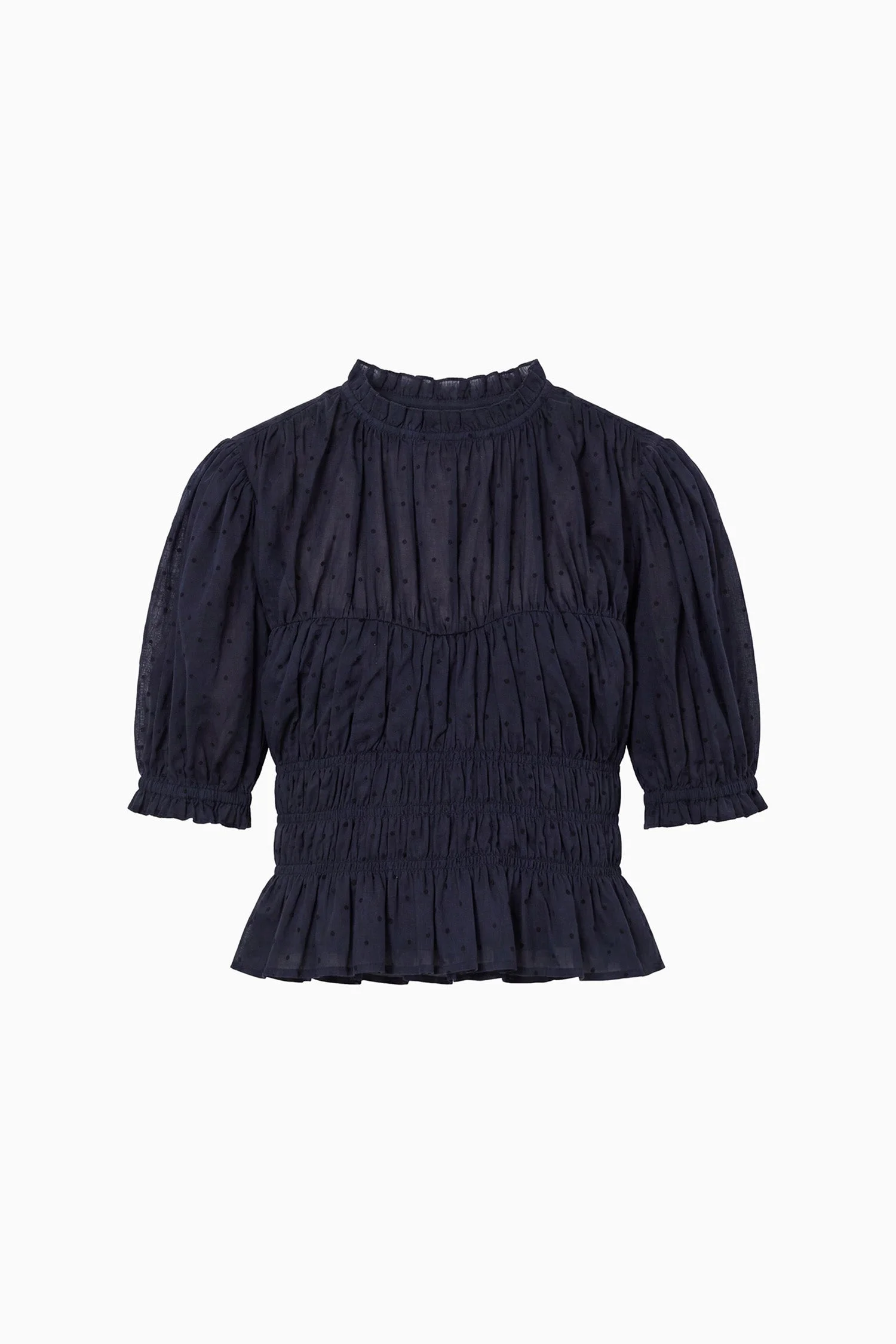 Rae Short Sleeve Cotton Top - 1