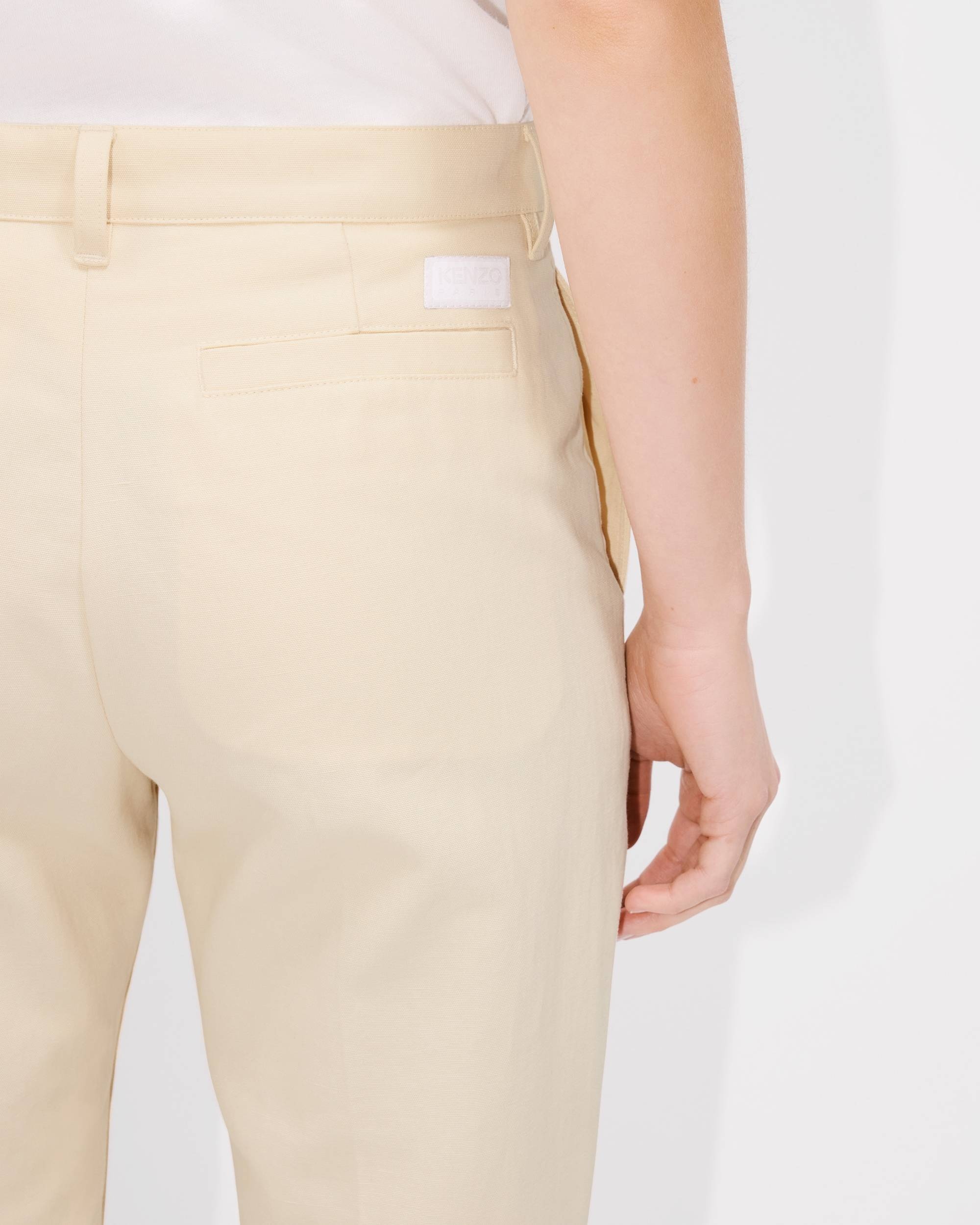 Flared pants in cotton - 7