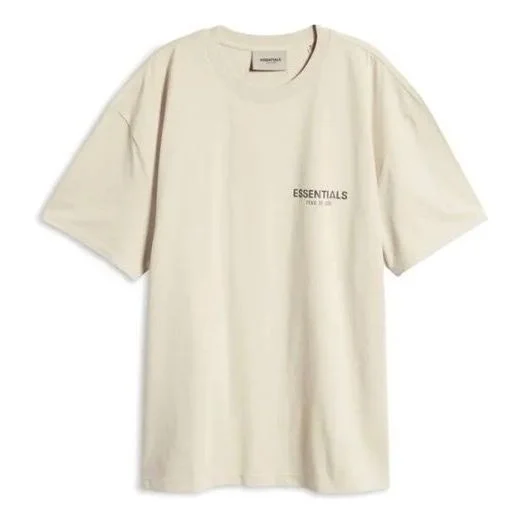 Fear of God Essentials SS21 T-shirt Stone Oat FOG-SS21-680 - 1