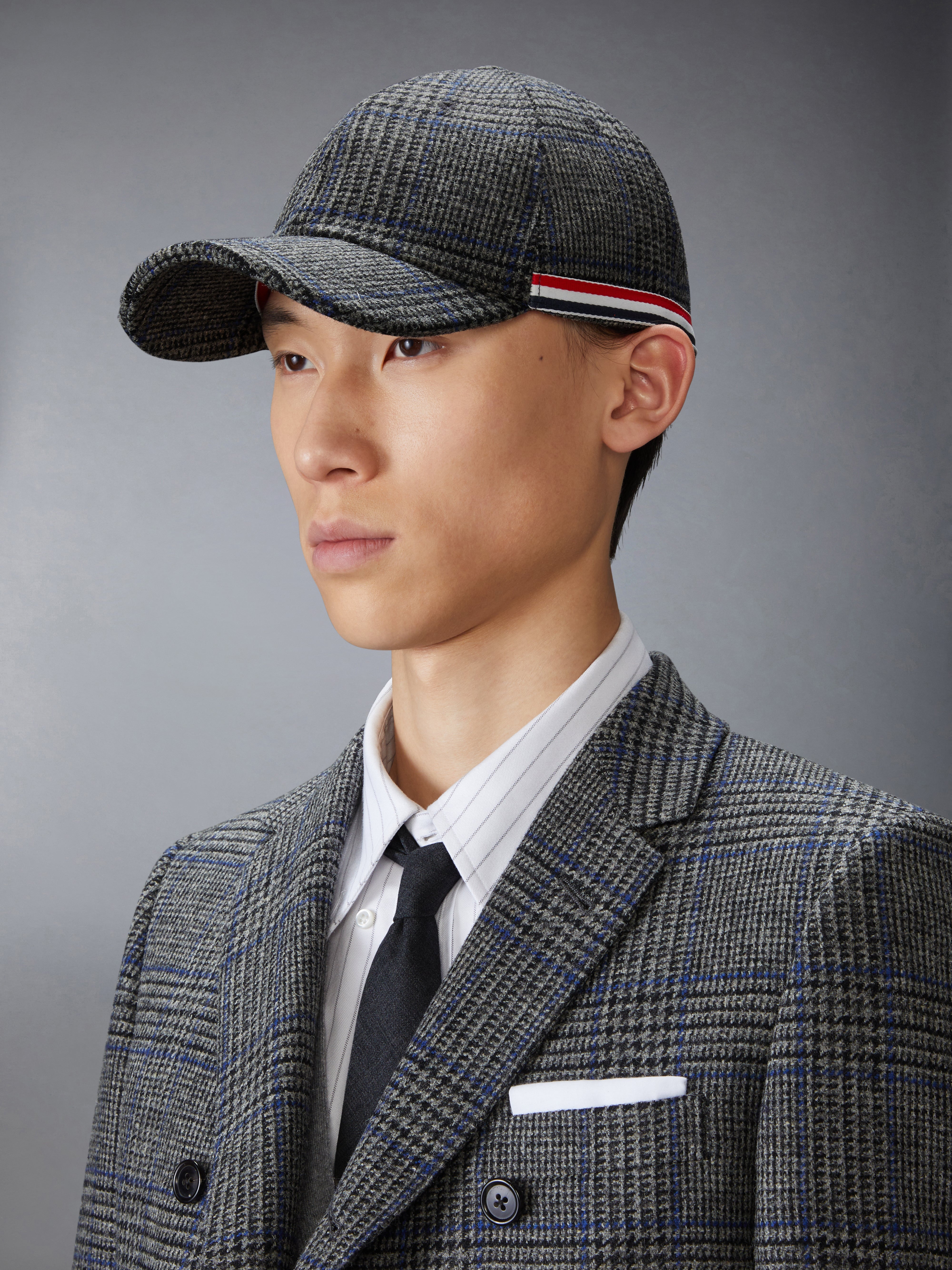 PRINCE OF WHALES HUNTING TWEED 6-PANEL BASEBALL CAP - 2