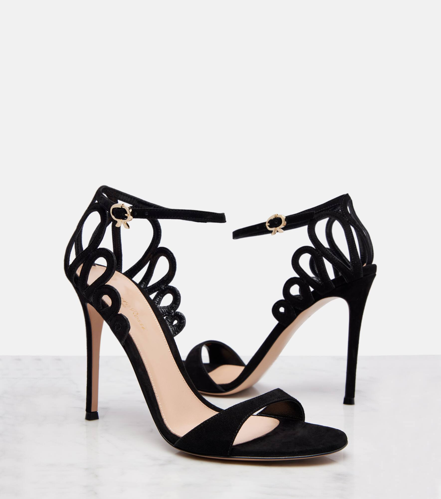 105 suede sandals - 5
