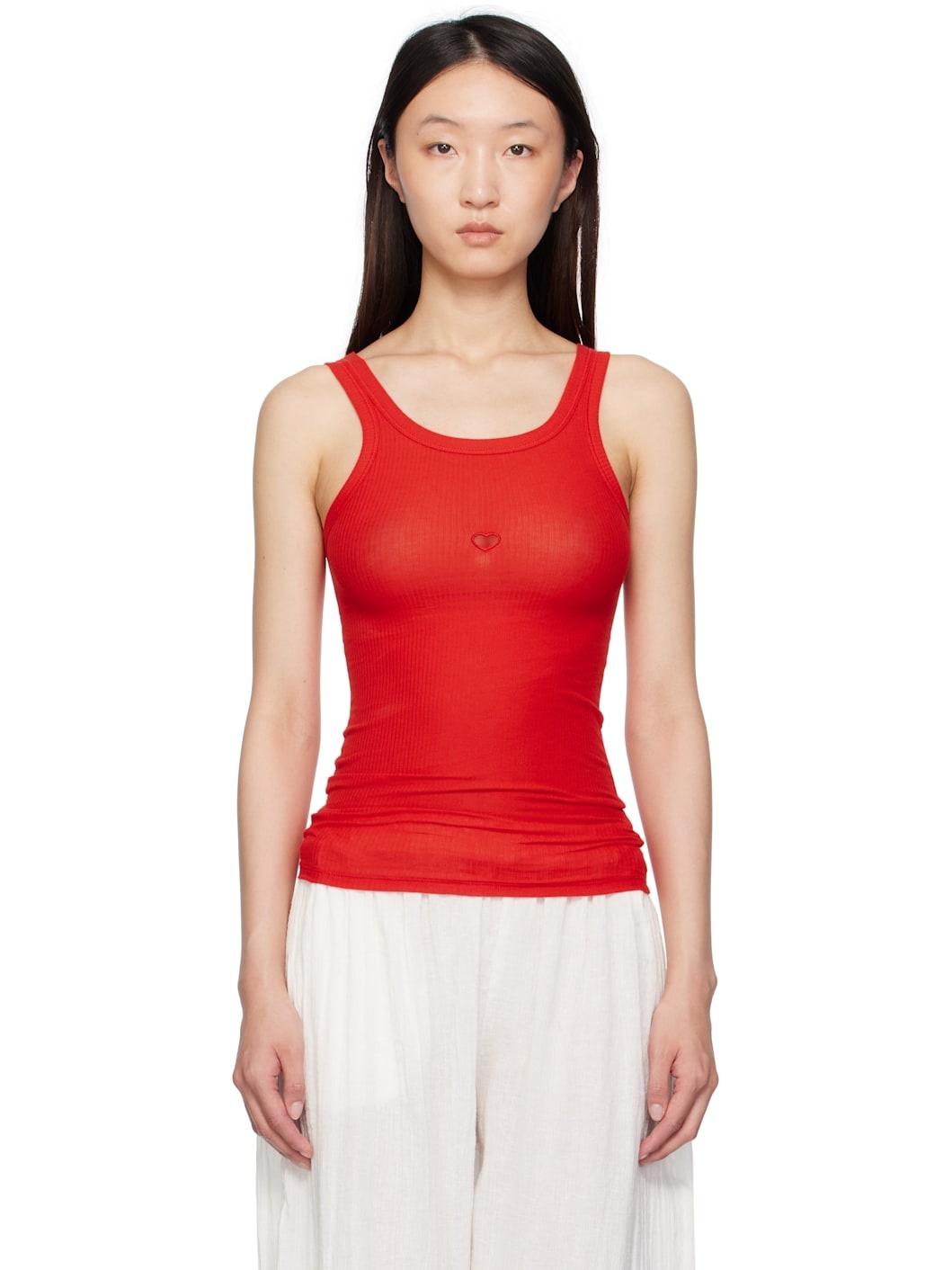 Red Heart Tank Top - 1