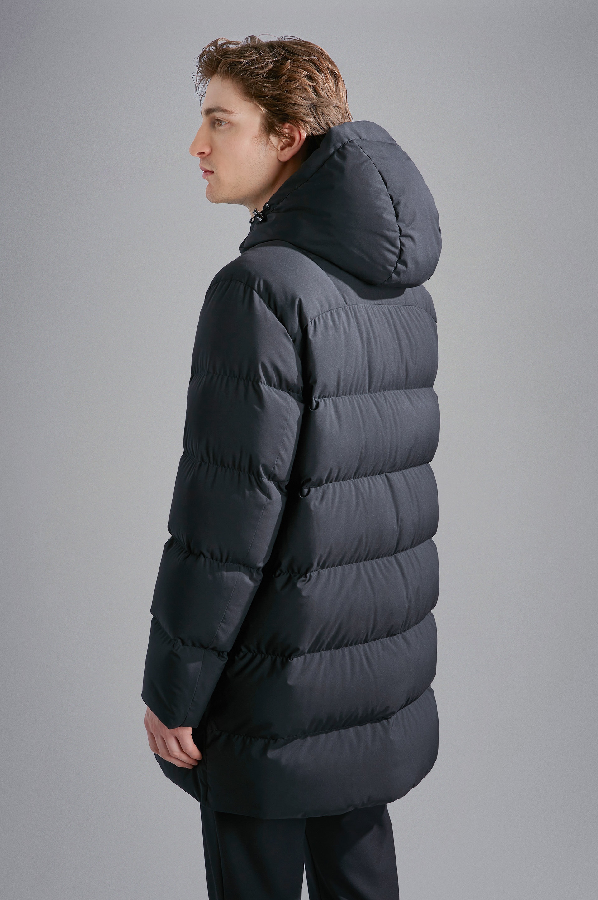 TYPHOON PLATINUM ULTRA LIGHT DOWN LONG DOWN JACKET - 3