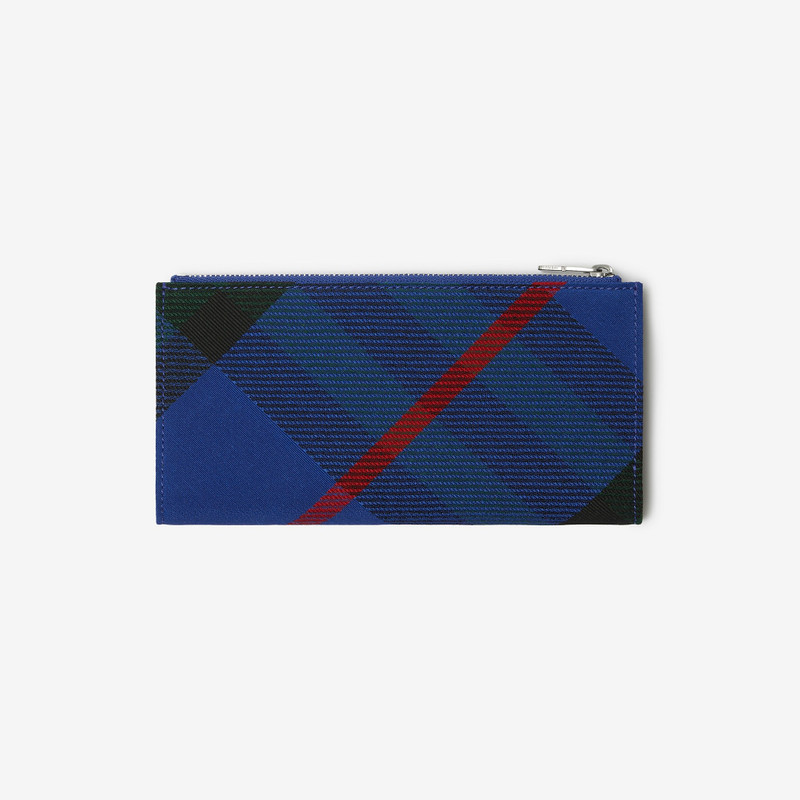 Large Check Bifold Wallet 3