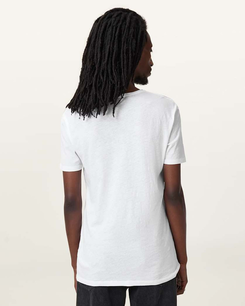 FIGURE CREW NECK RAW EDGE T-SHIRT 6