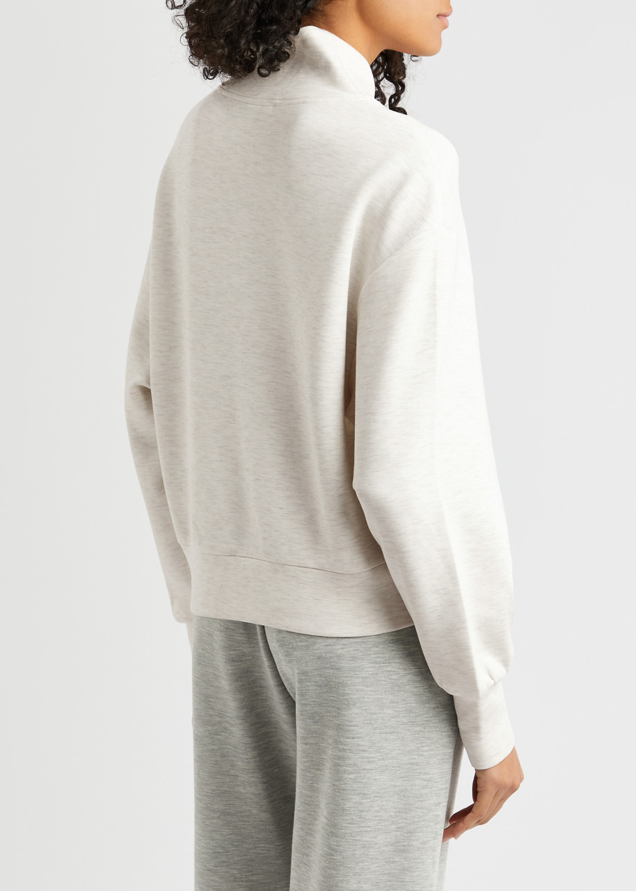 Davidson half-zip stretch-jersey sweatshirt - 3